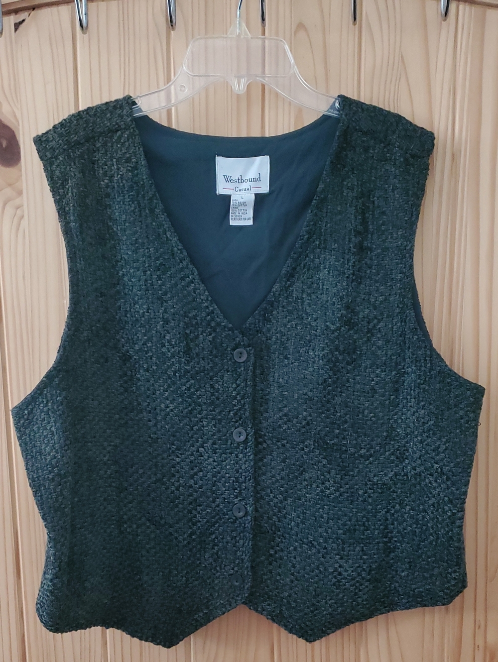 Vintage Westbound Green Vest